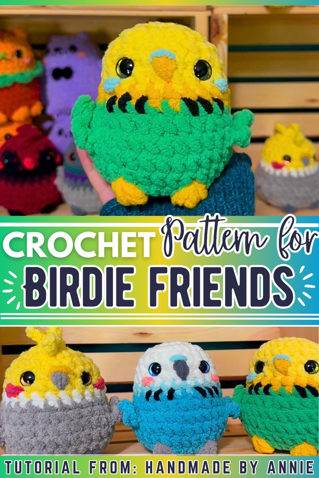 Birdie Friends Crochet Tutorial