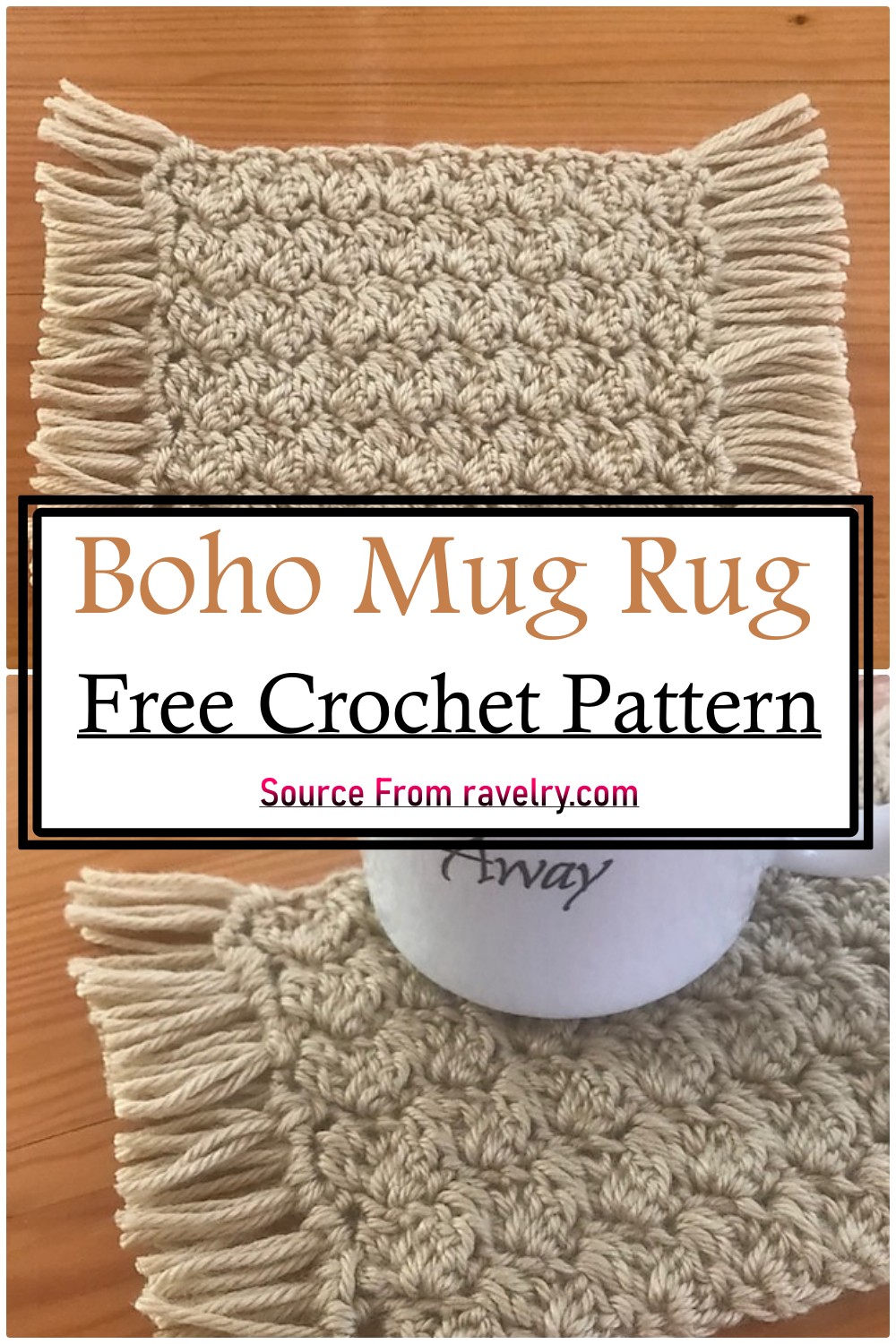 Boho Mug Rug
