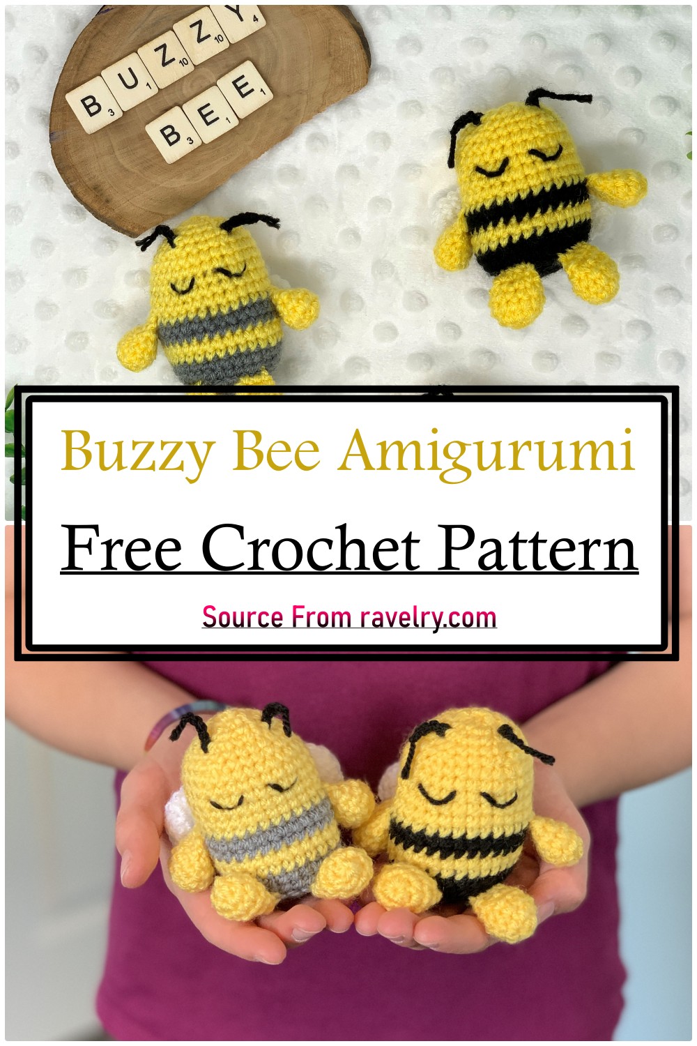 Buzzy Bee Amigurumi