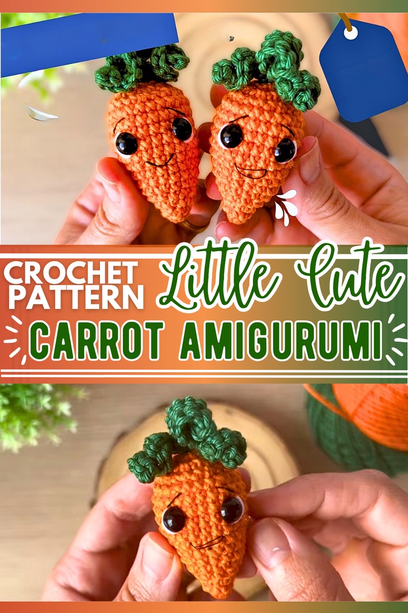 CROCHET LITTLE CARROT