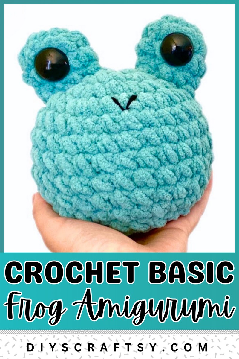 CROCHET simple frog TUTORIAL