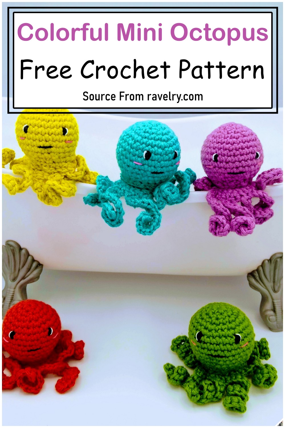 Colorful Mini Octopus