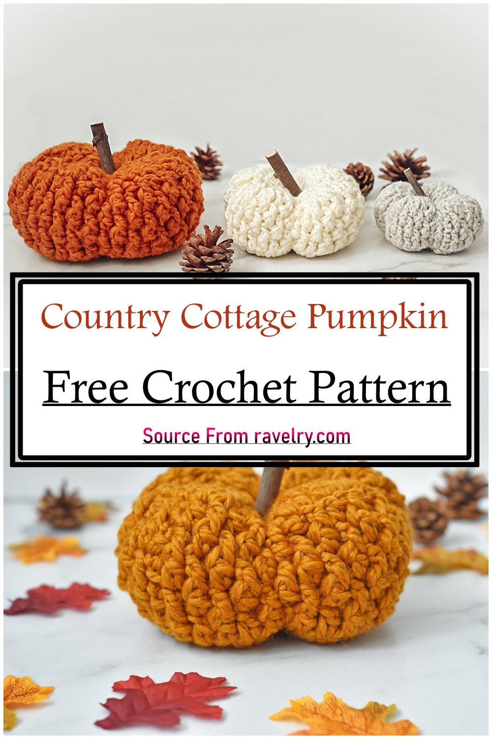 Country Cottage Pumpkin