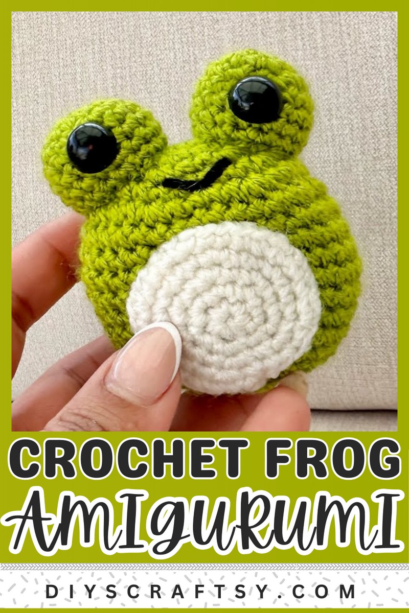 Crochet Baby frog