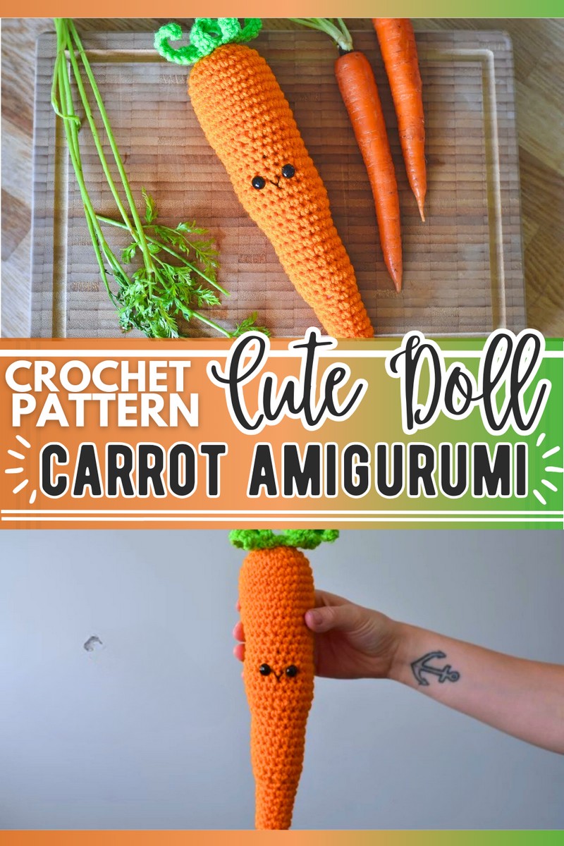 Crochet Carrot Tutorial