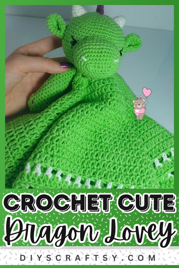 Crochet Dragon Lovey