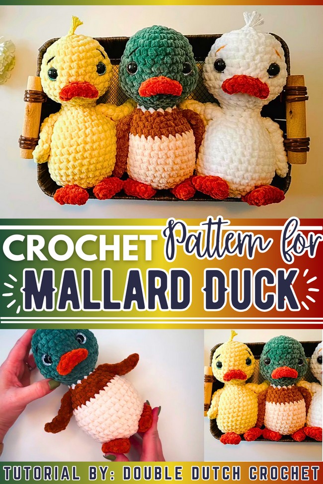 Crochet Mallard Duck 