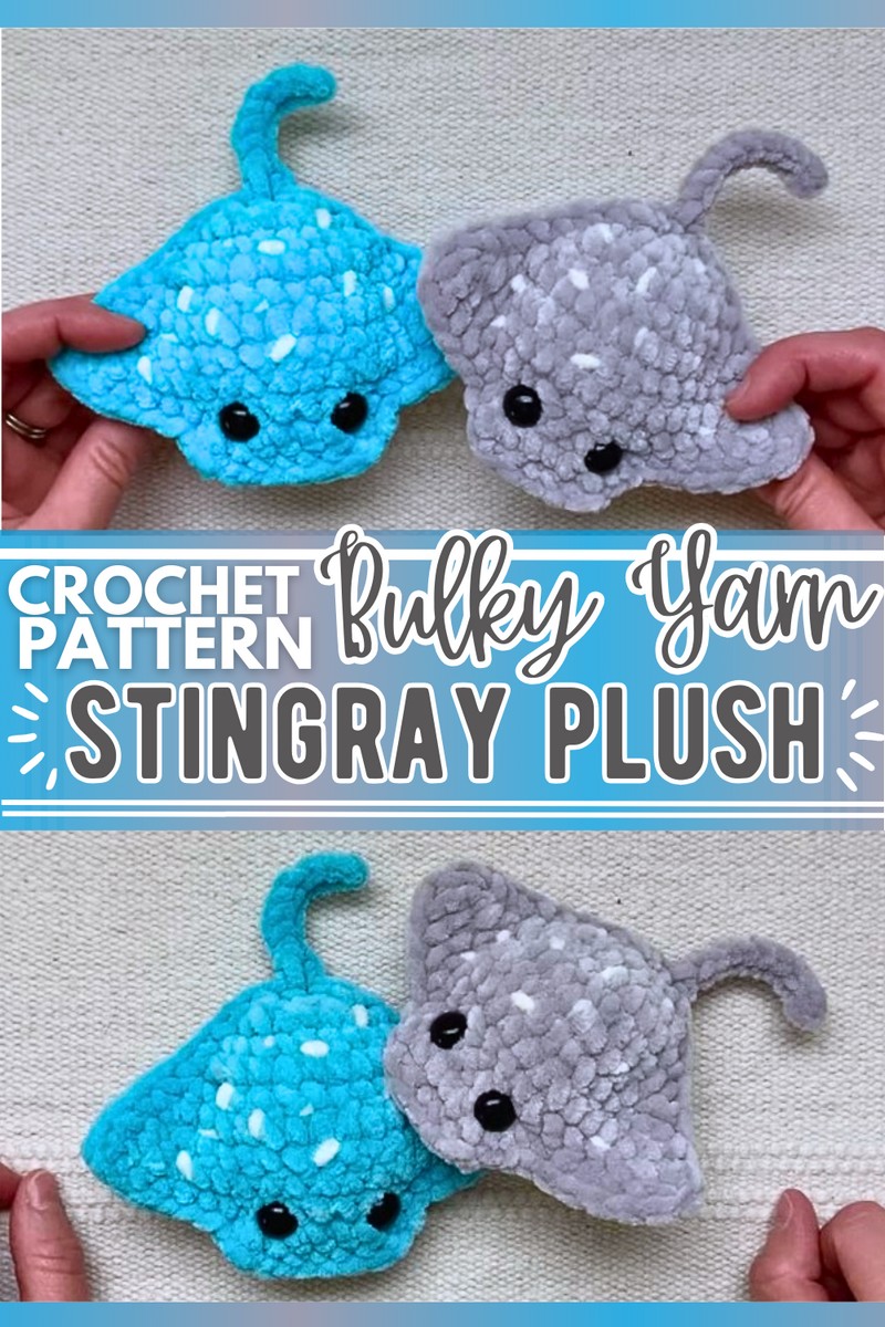 Crochet Plush Stingray Tutorial