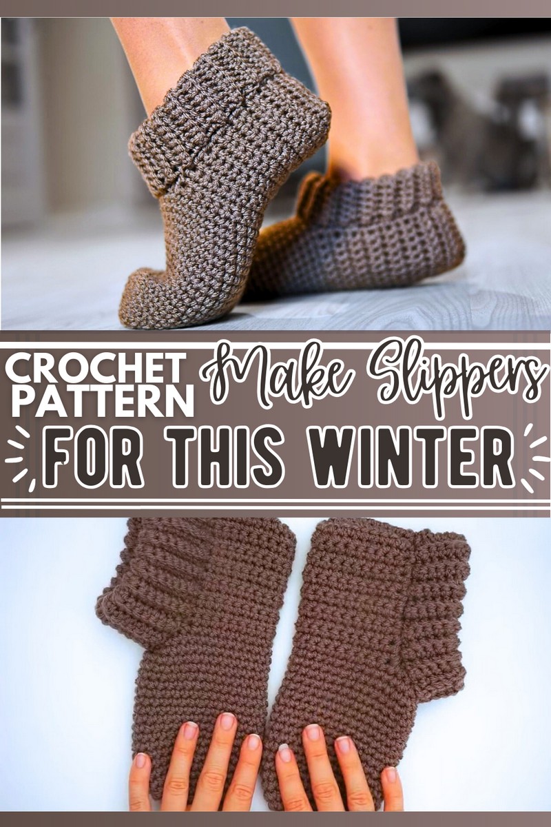 Crochet Slippers Tutorial
