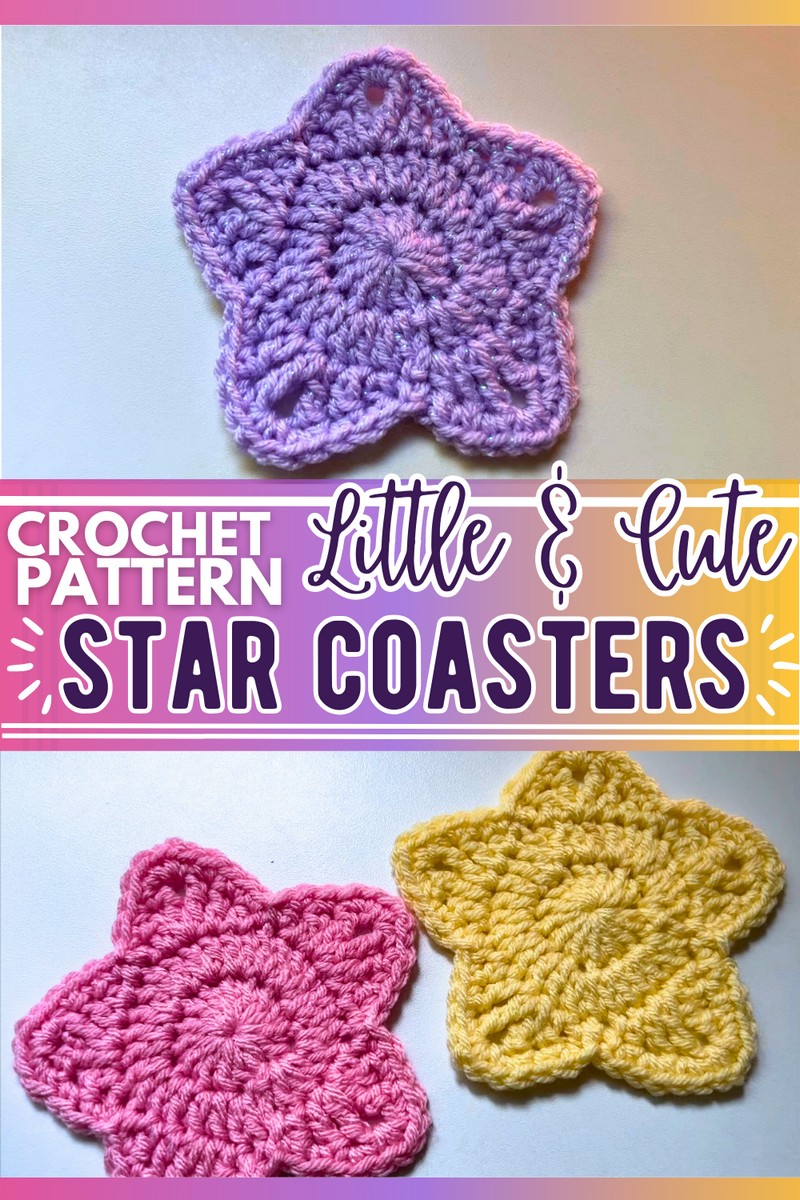 Crochet Star Coaster Tutorial