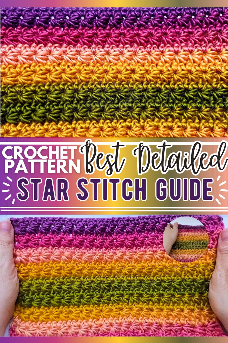 Crochet Star Stitch Tutorial