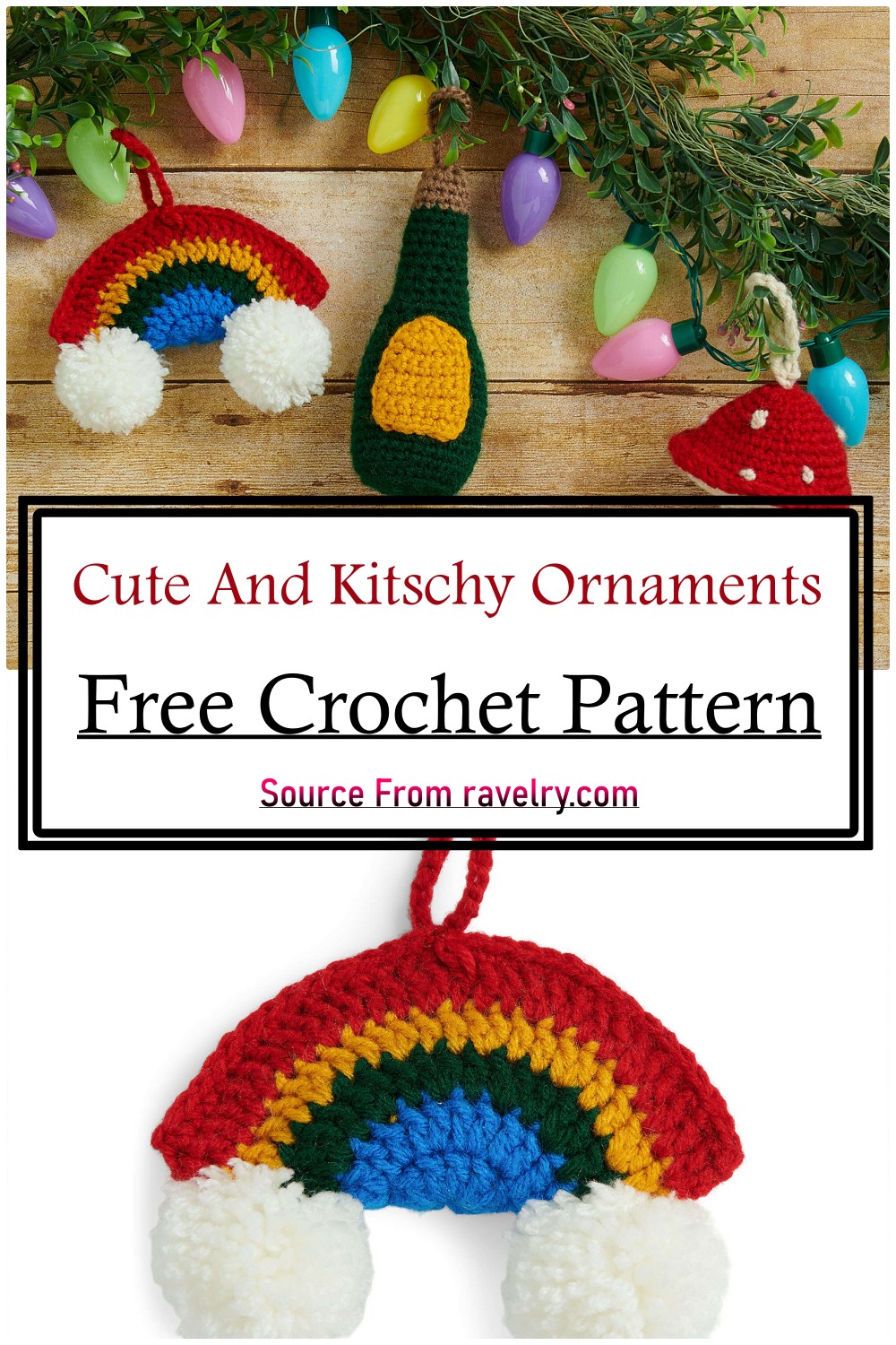 Cute And Kitschy Ornaments