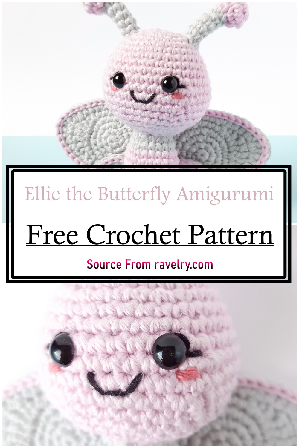 Ellie the Butterfly Amigurumi