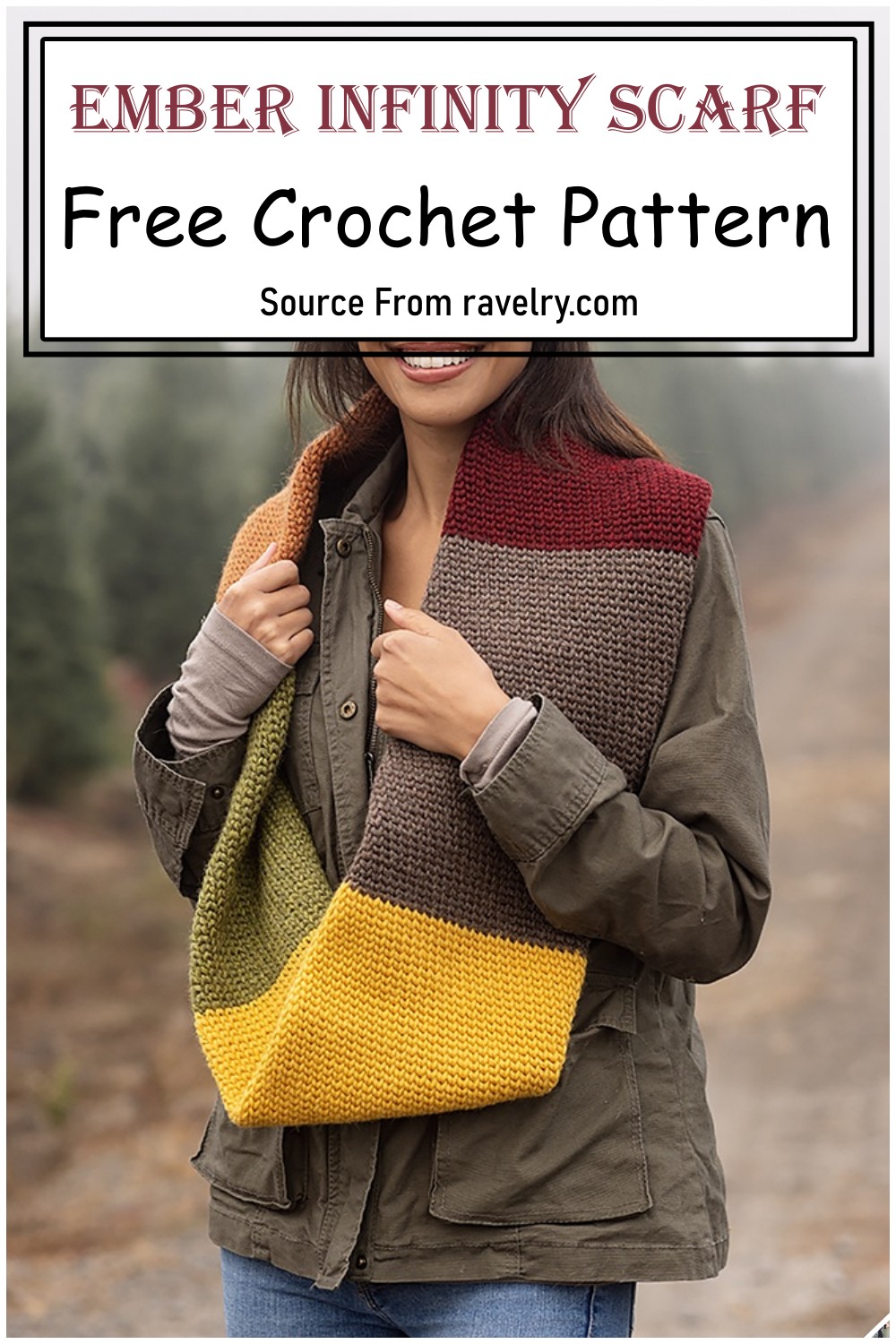 Ember Infinity Scarf