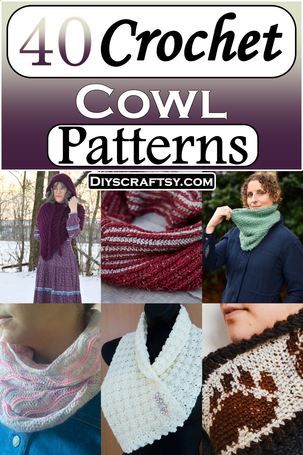 40 Incredible Free Crochet Cowl Patterns - DIYsCraftsy