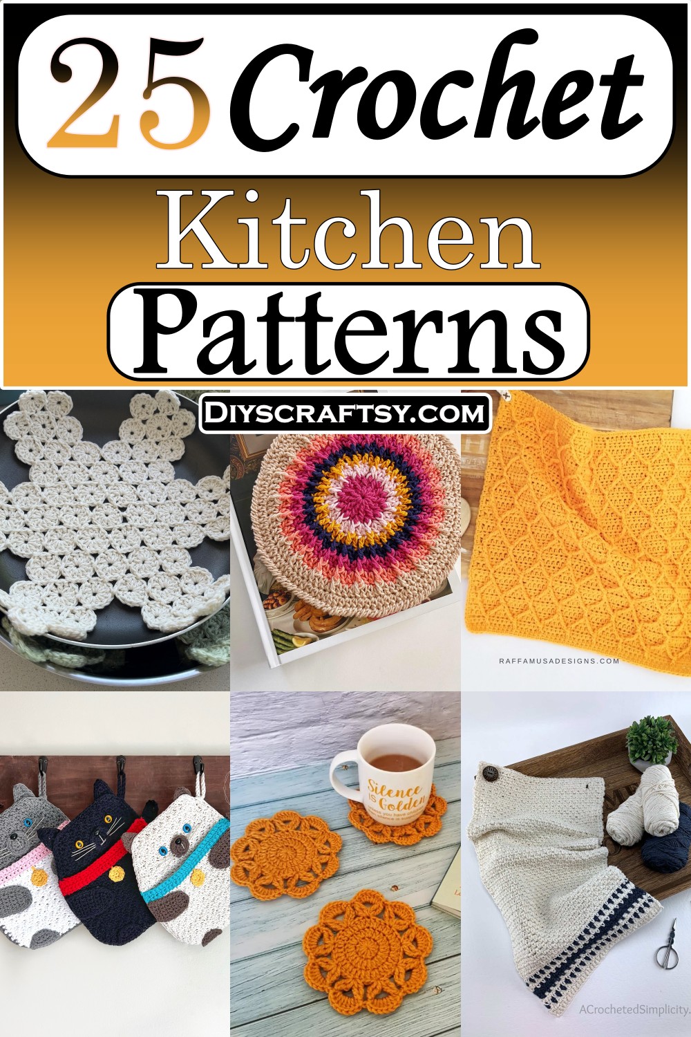 Free Crochet Kitchen Patterns 1