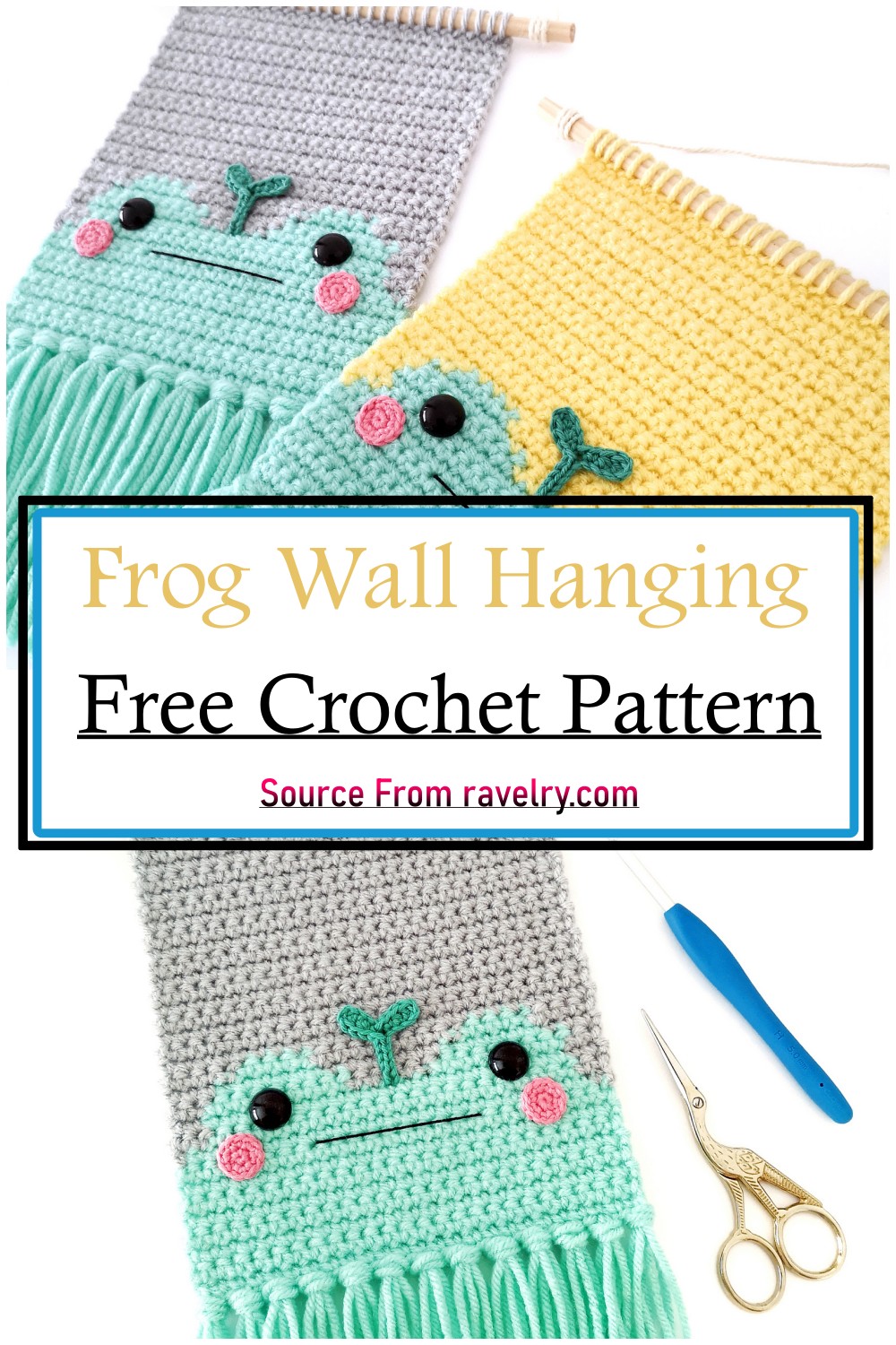 Frog Wall Hanging