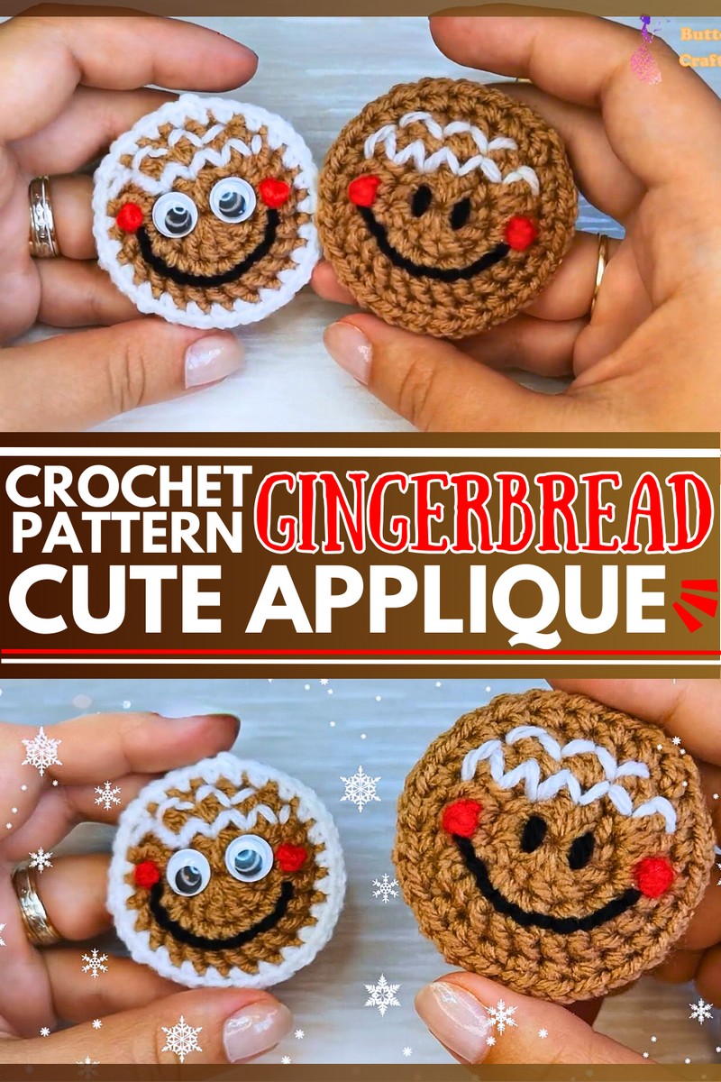 GINGERBREAD APPLIQUE