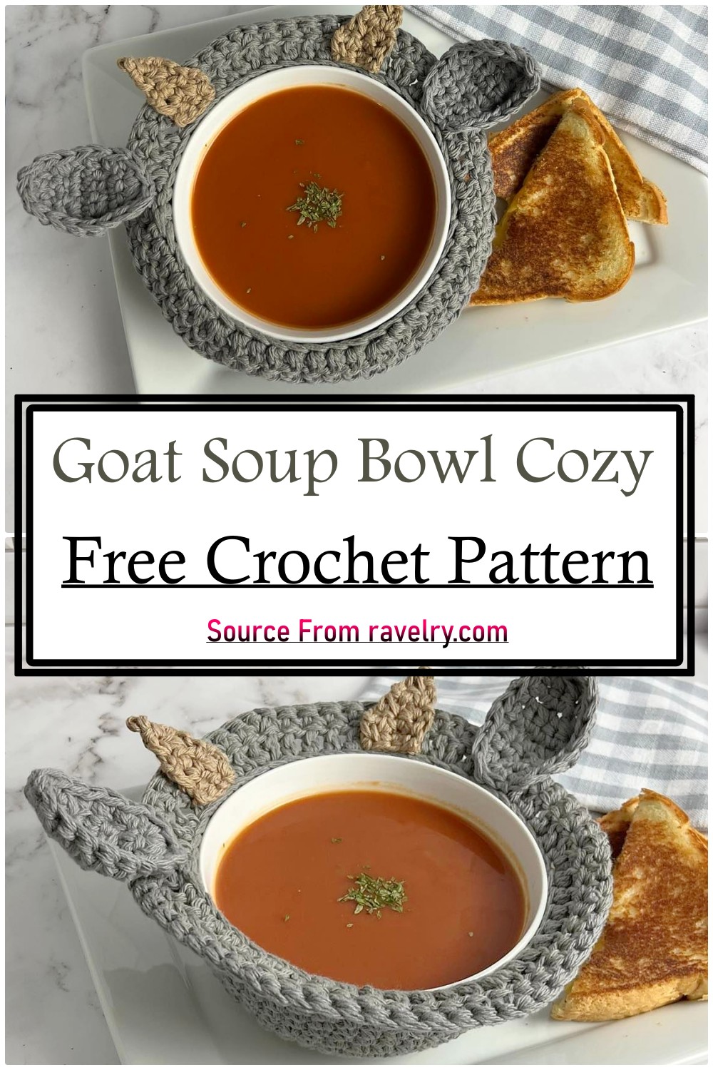 Goat Soup Bowl Cozy