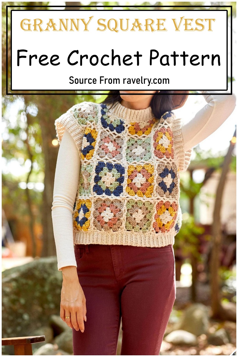 Granny Square Vest