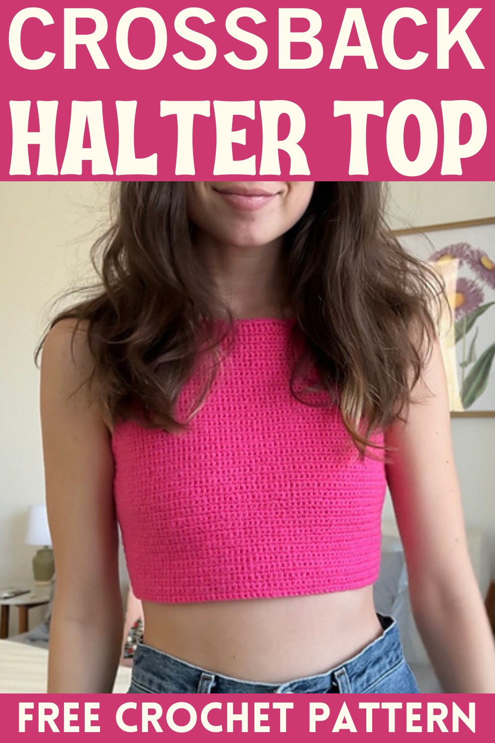Halter Crossback Top