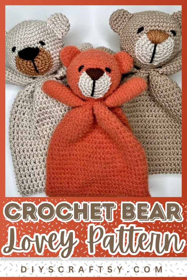 Make a Crochet Bear Lovey
