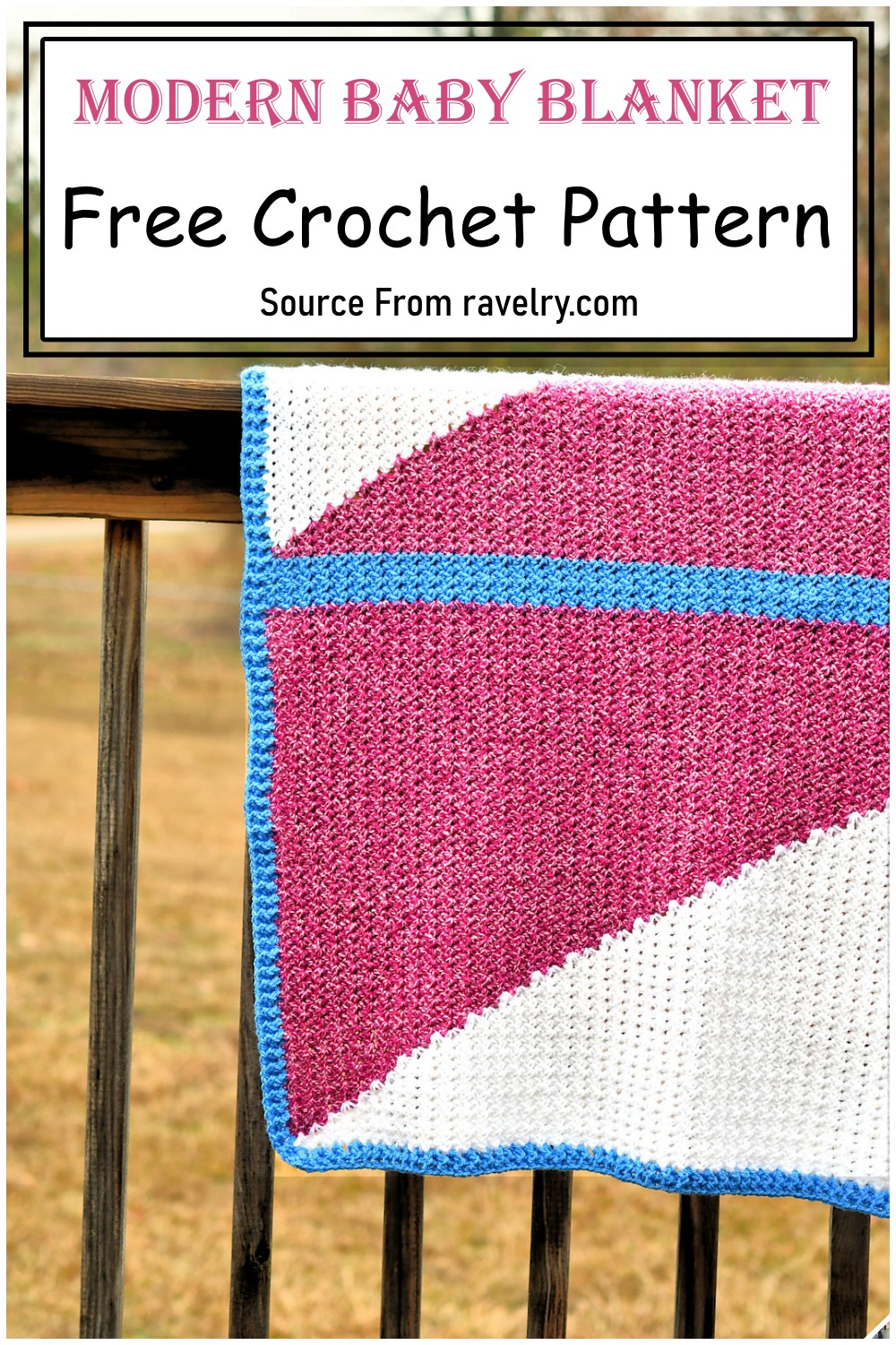 Modern Baby Blanket