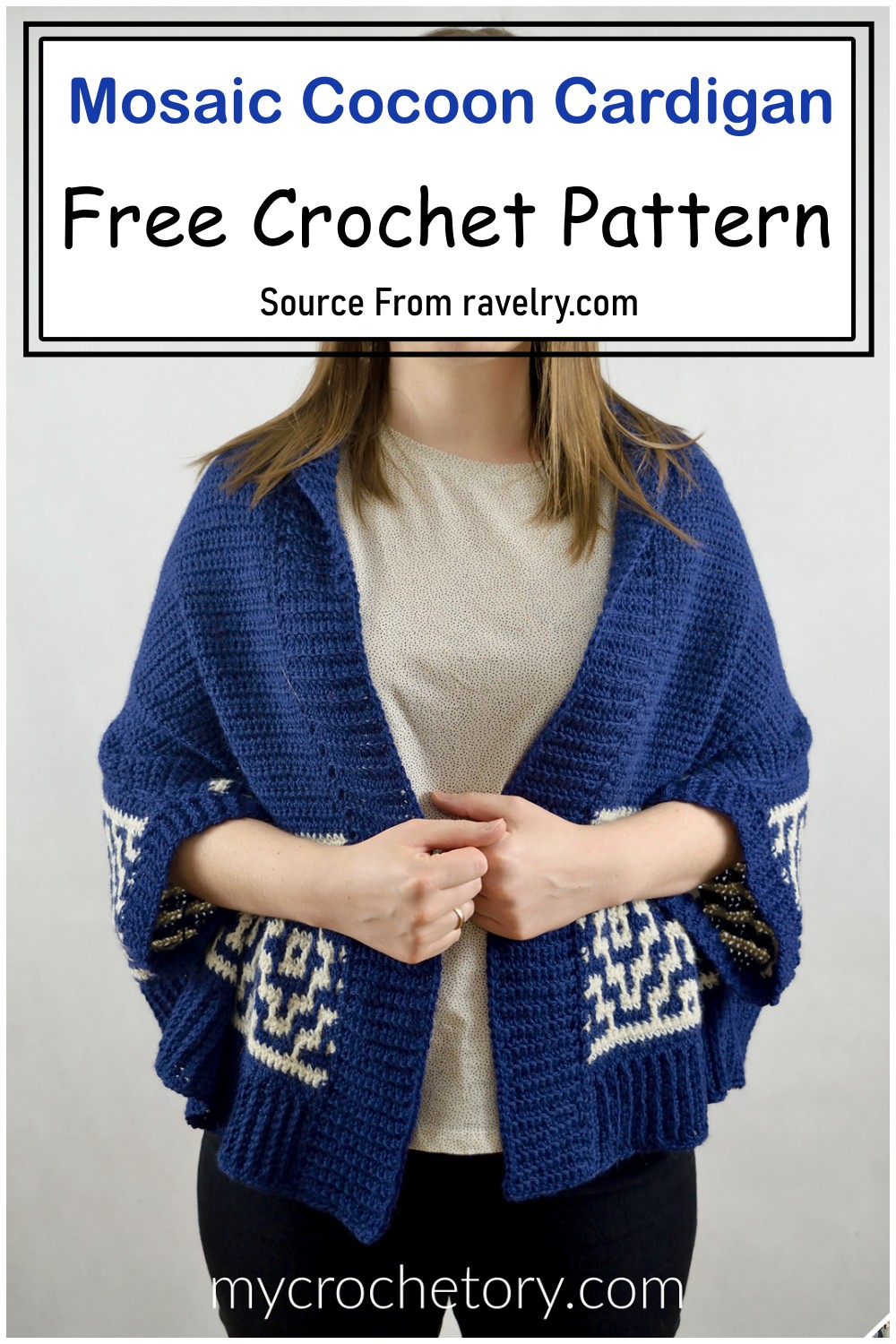 Mosaic Cocoon Cardigan
