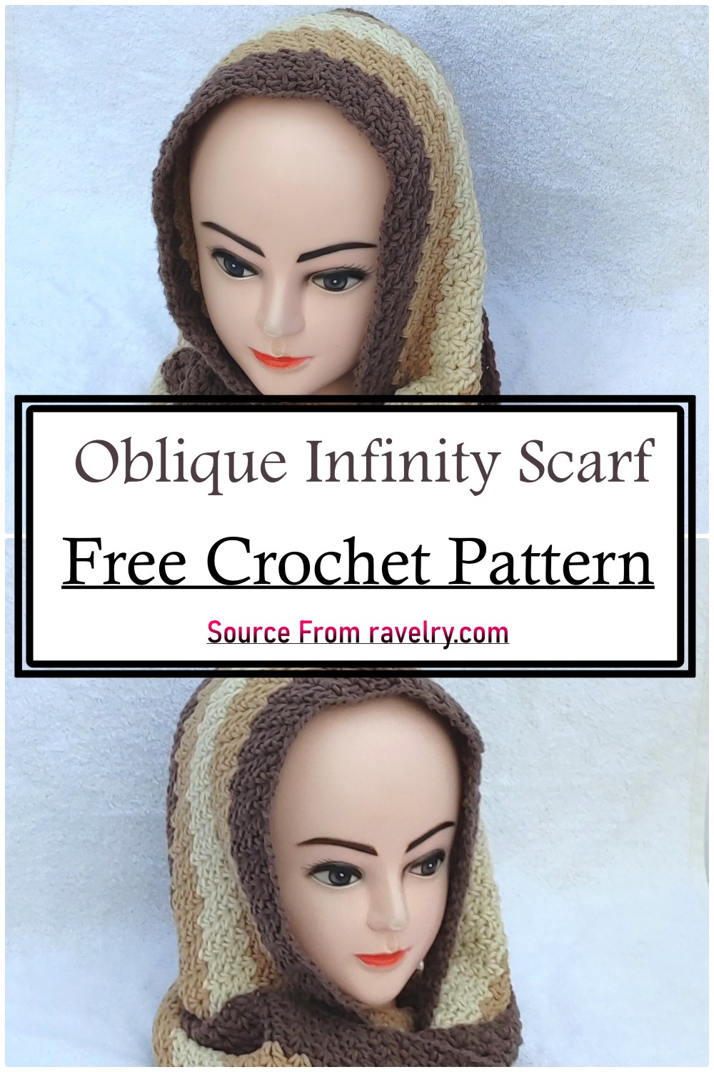 Oblique Infinity Scarf