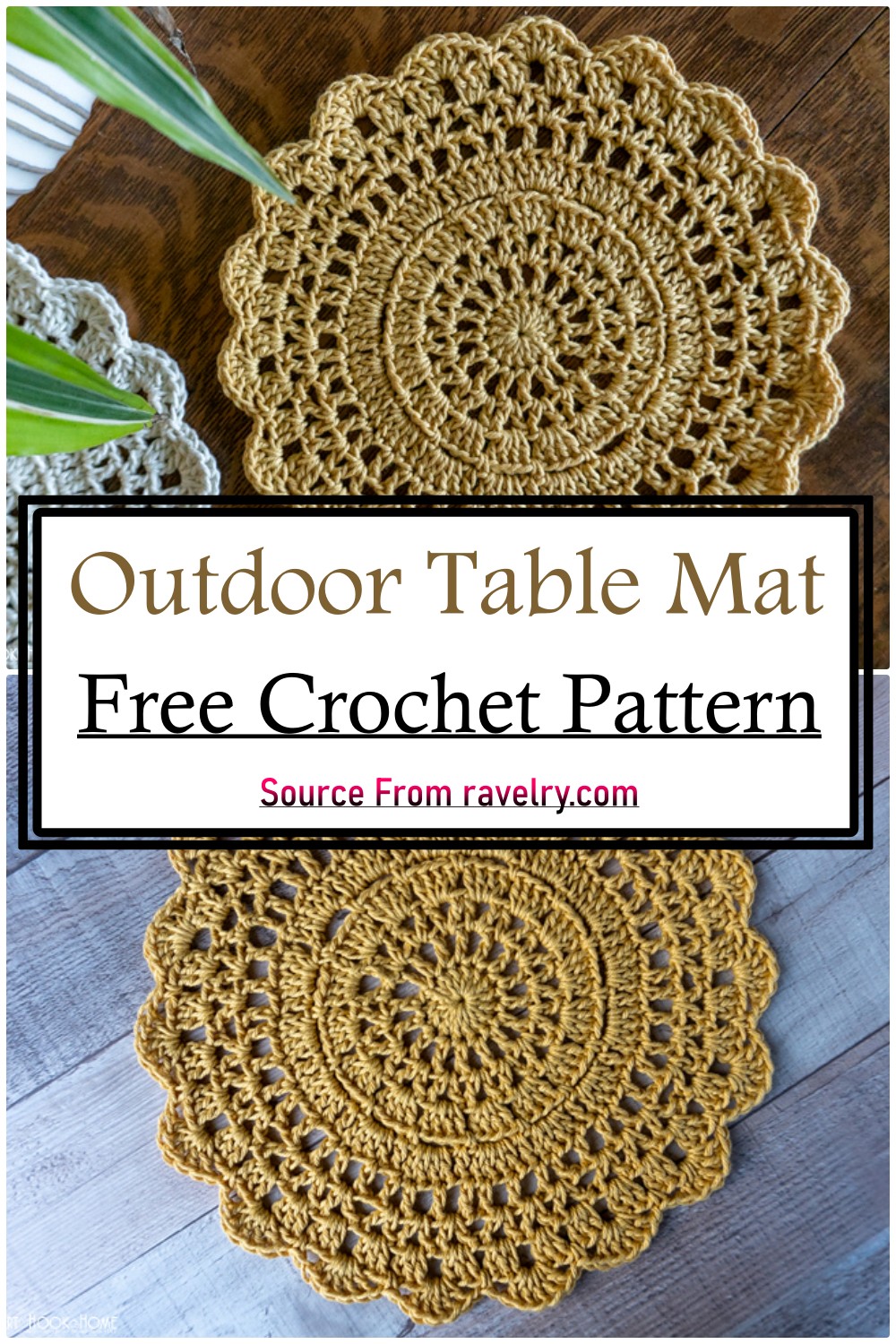 Outdoor Table Mat