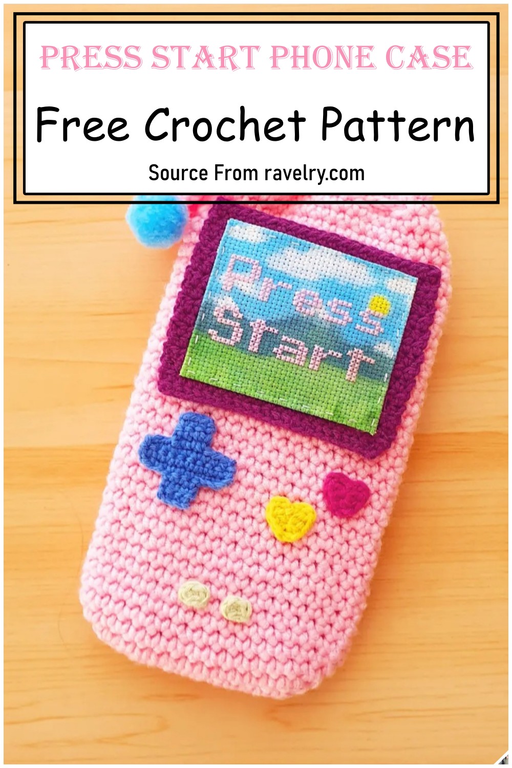Press Start Phone Case