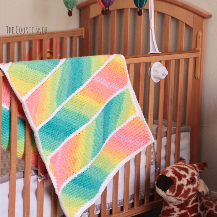 Rainbow Dreams Baby Blanket