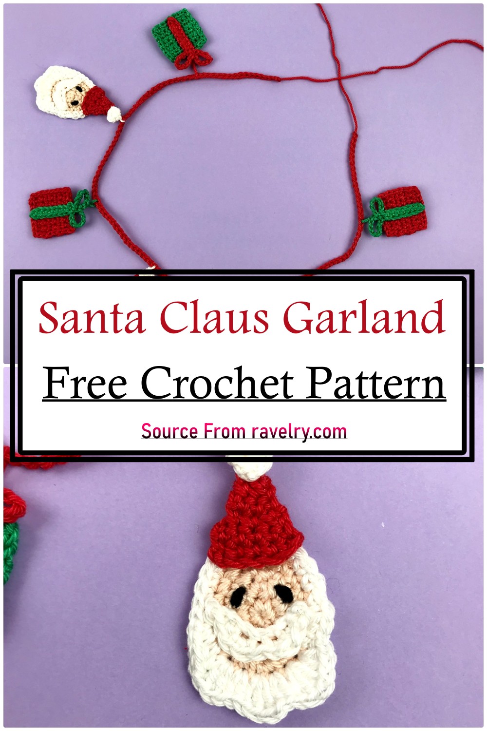 Santa Claus Garland