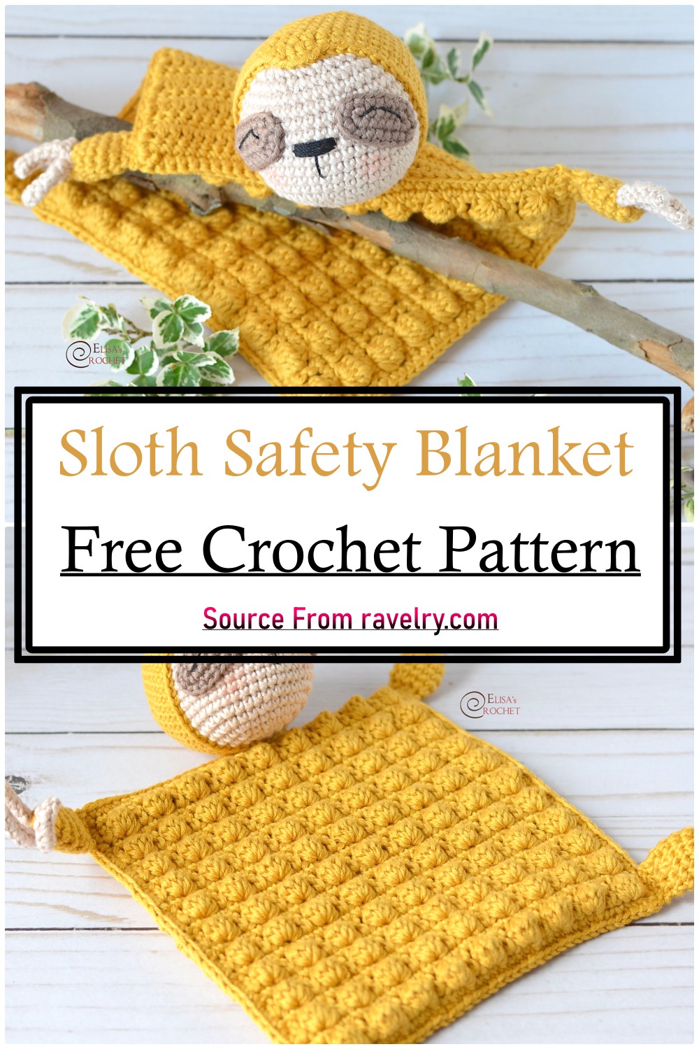 Sloth Safety Blanket