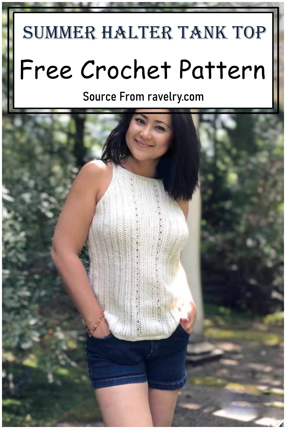 20 Free Crochet Halter Top Patterns - DIYsCraftsy