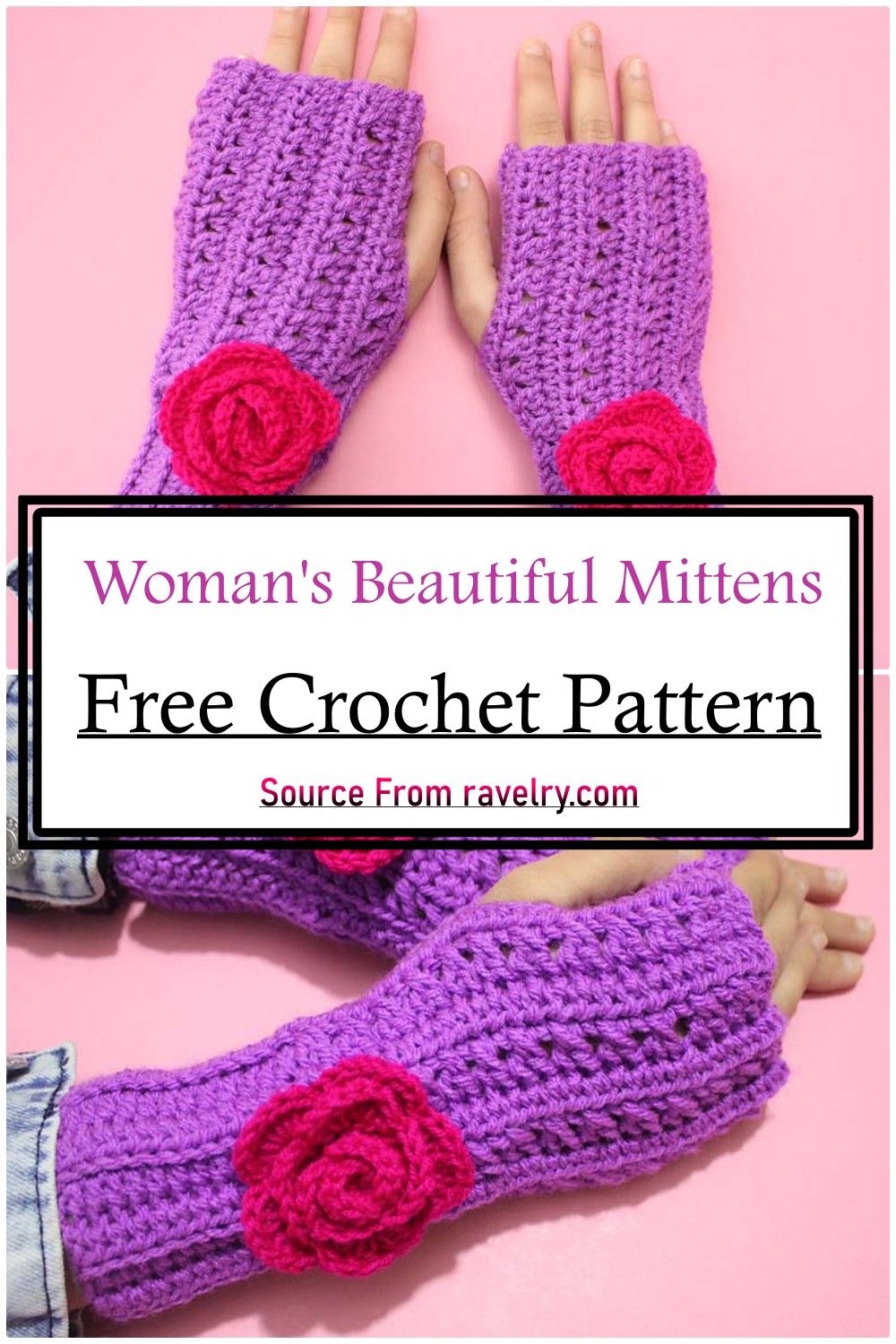 Woman's Beautiful Mittens