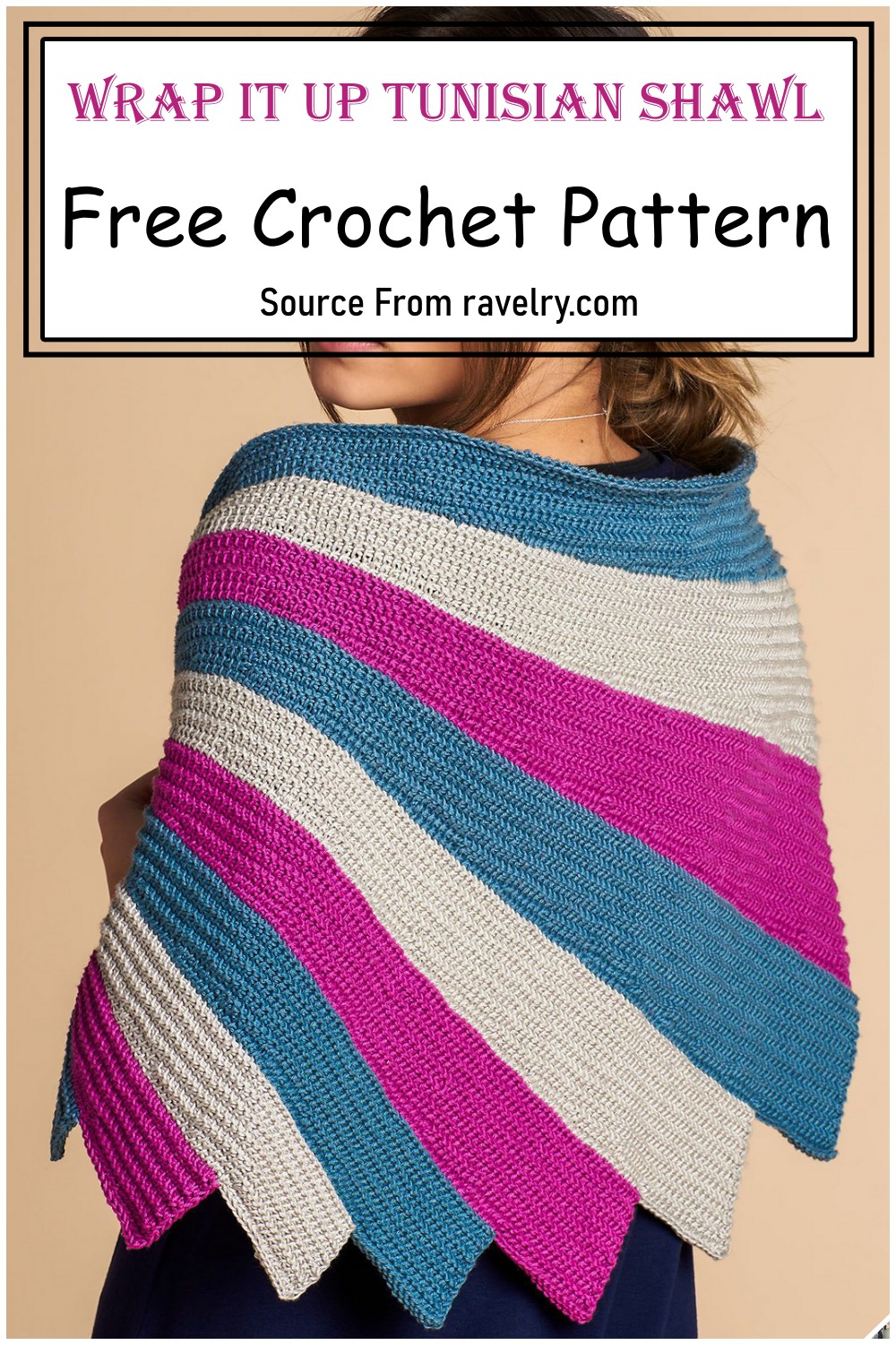 Wrap It Up Tunisian Shawl