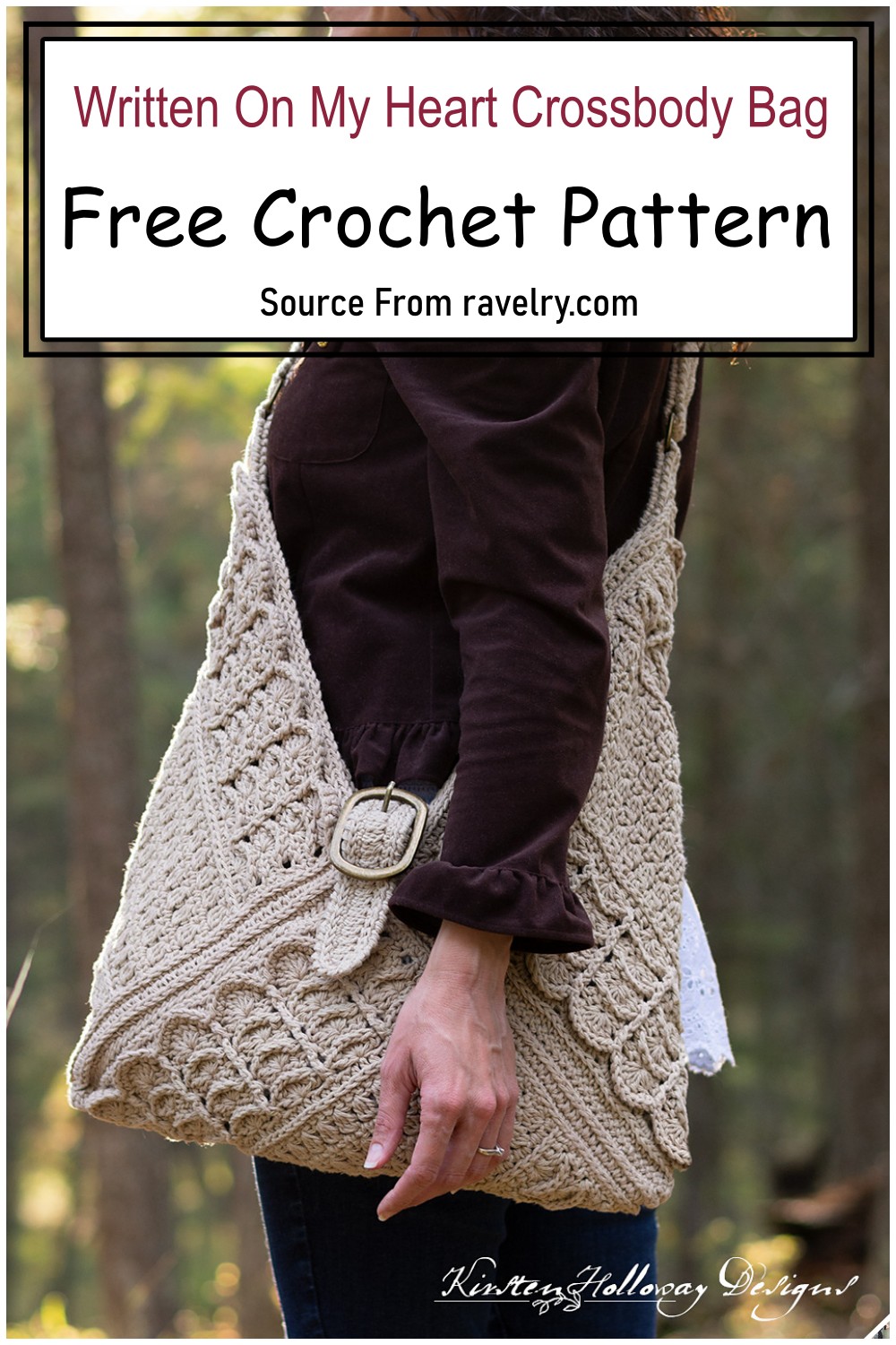Written On My Heart Crossbody Bag