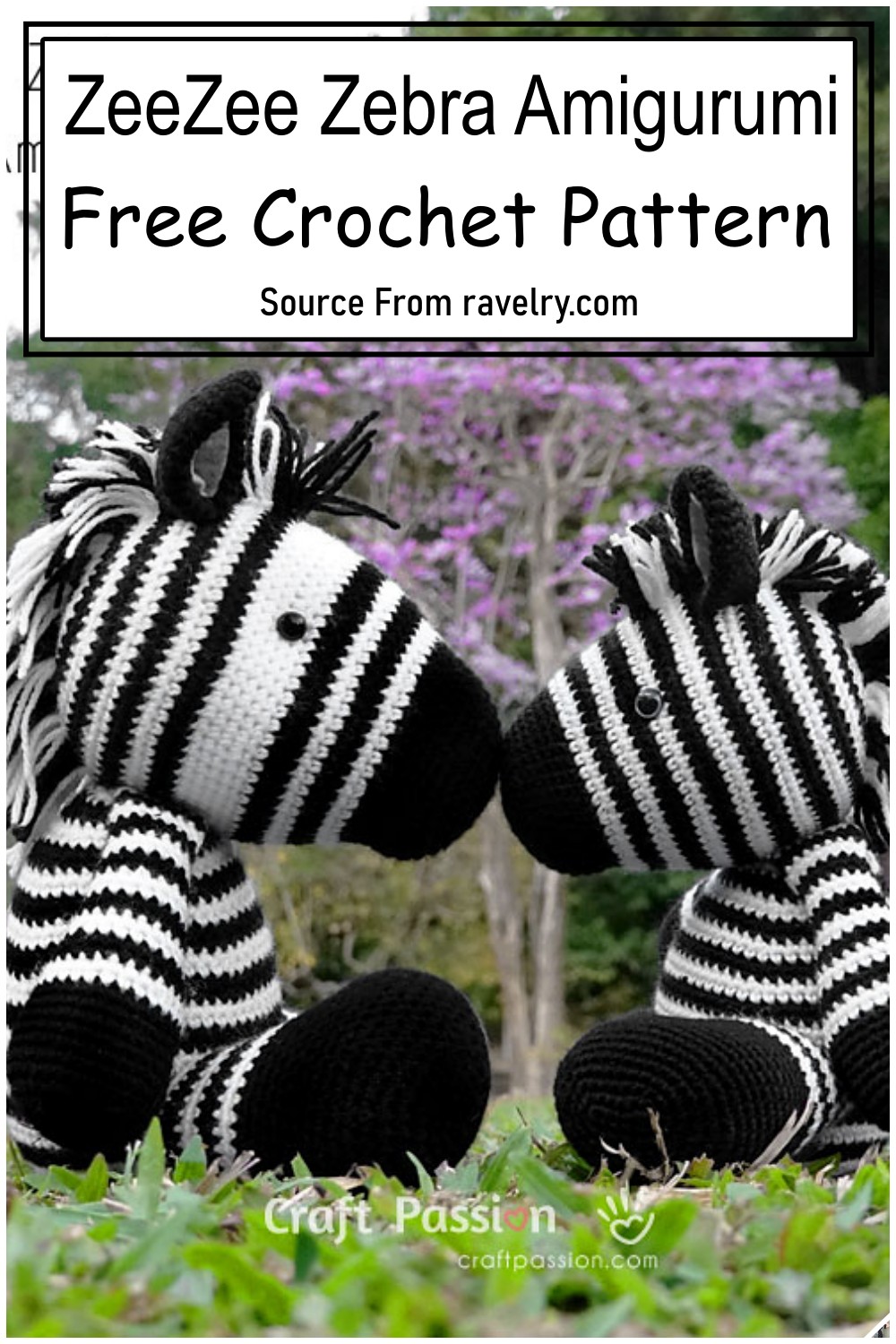 ZeeZee Zebra Amigurumi