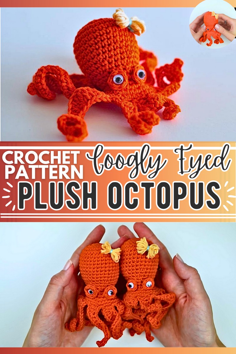 crochet amigurumi octopus