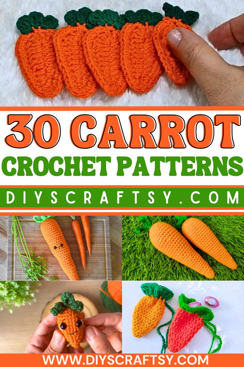 crochet carrot patterns