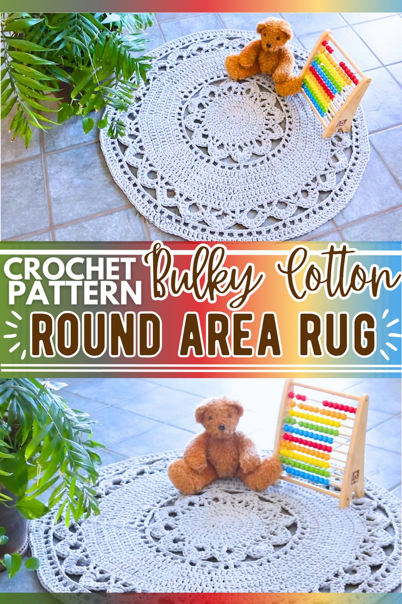 crochet cotton rug