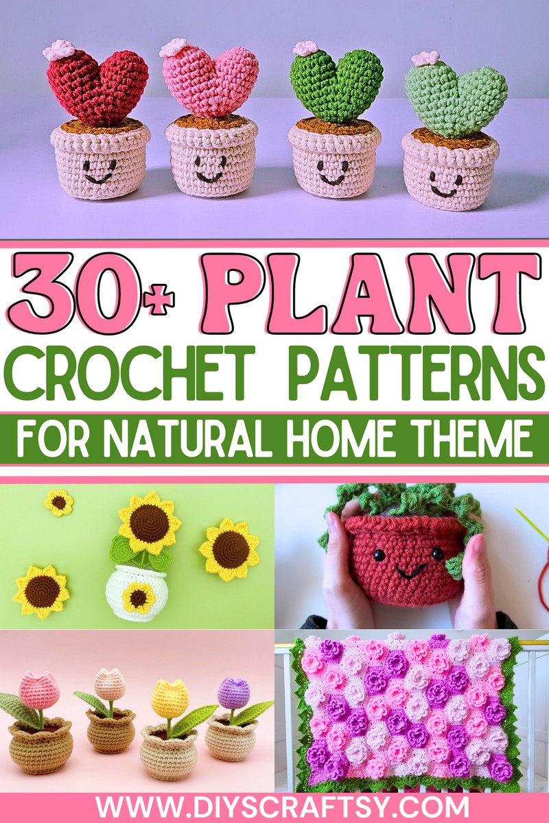 crochet plant patterns