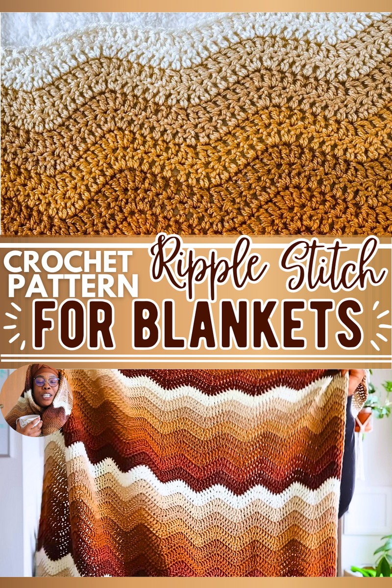 crochet ripple stitch for lankets