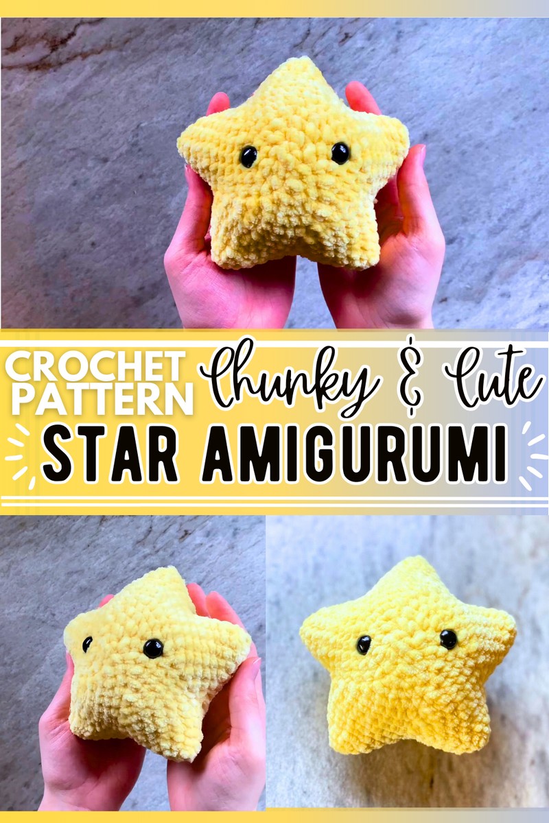 plush star amigurumi