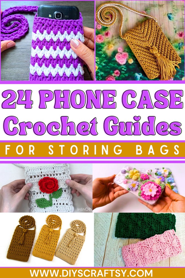 24 Easy Free Crochet Phone Case Patterns