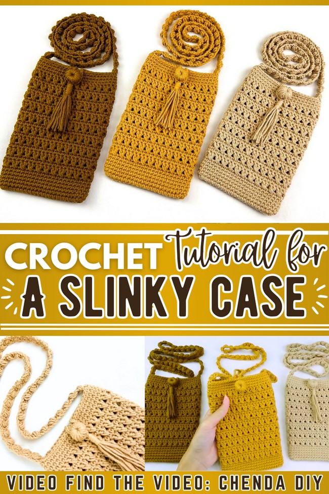 Crochet Phone Bag Tutorial 