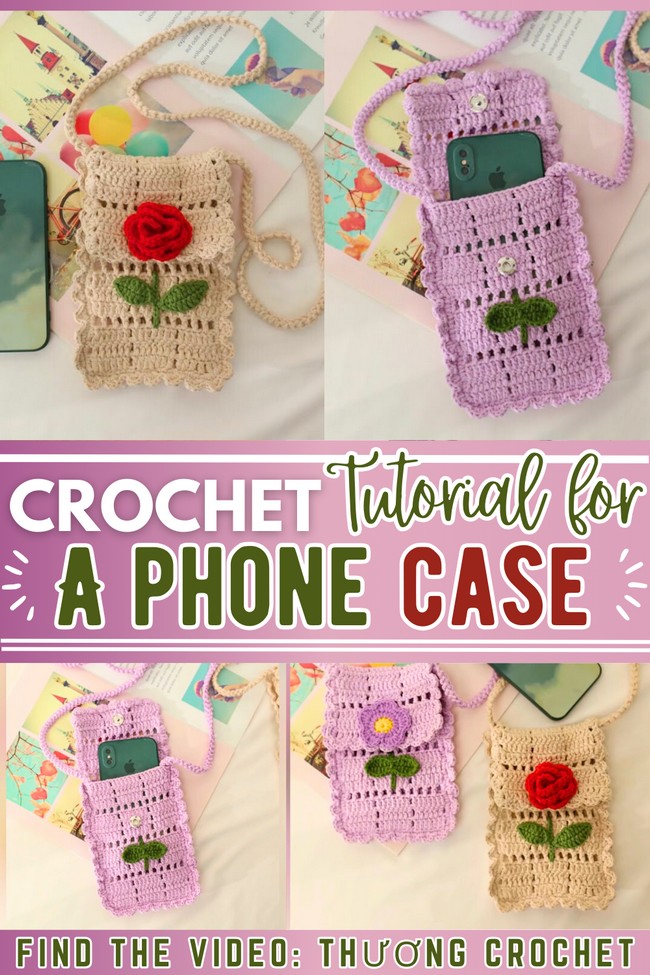 How To Crochet Phone Bag