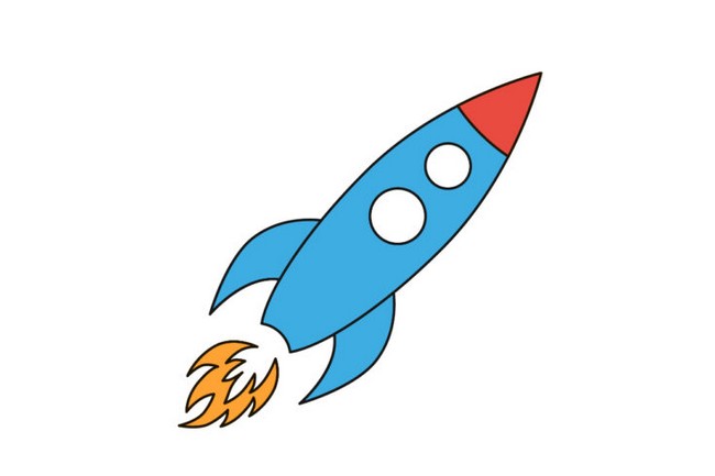 Draw a Toy Rocket