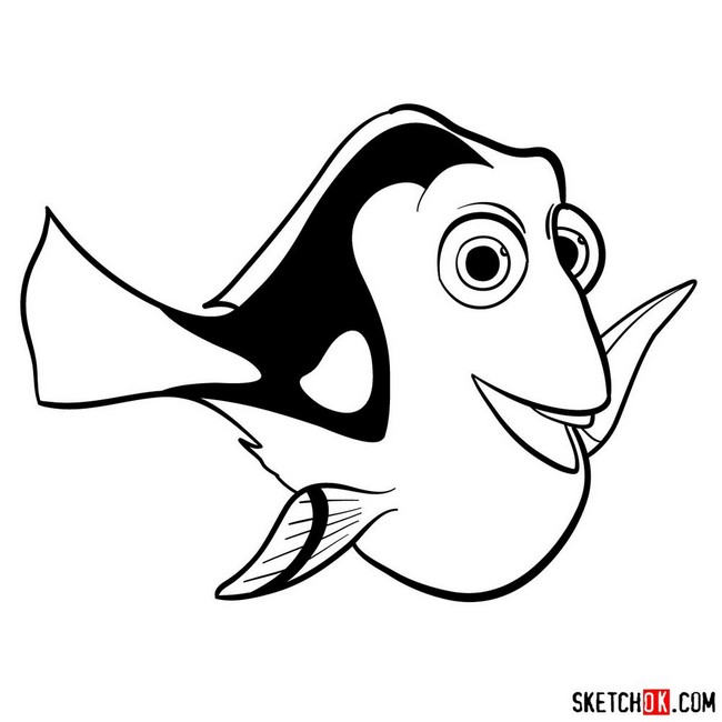 Easy Dory Drawing